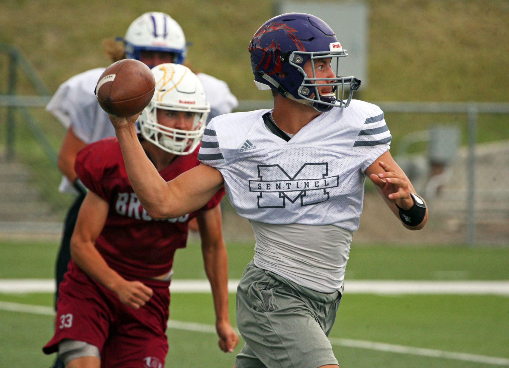 Rylan Ortt throws